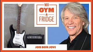 62-Year-Old Rock Icon Jon Bon Jovi Show Us His Gym & Fridge | Gym & Fridge | Men