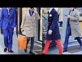 Mens autumn fashion street style and luxury cars