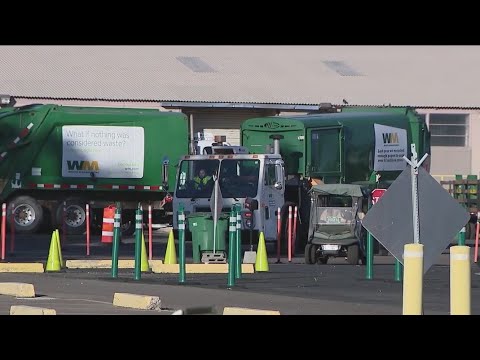 Behind the scenes: Taking a Waste Management driving course