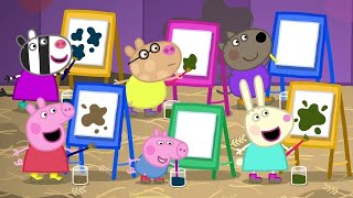 Peppa Pig Learns And Plays With Muddy Puddles Peppa Pig Full Episode