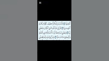 سورة مريم - تلاوة هادئة من القرآن الكريم | آيات من الرحمة والسكينة"