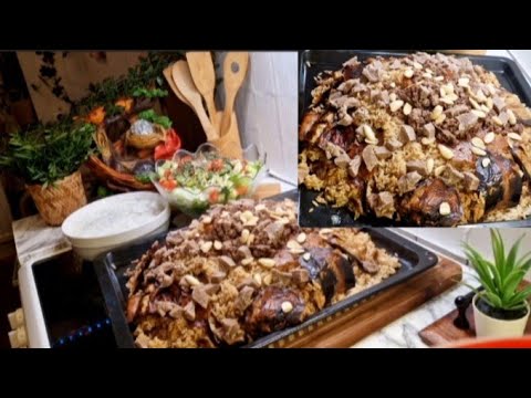 نزلت لسوريا لأستقر تركت جوزي هنيك ورجعت للسويد عملت طريقة للمقلوبة بشكل مرتب وطلع كل شي هبد