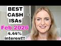 Best Cash ISAs 2026: February Update