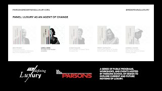 Luxury As An Agent Of Change - Carol Chen