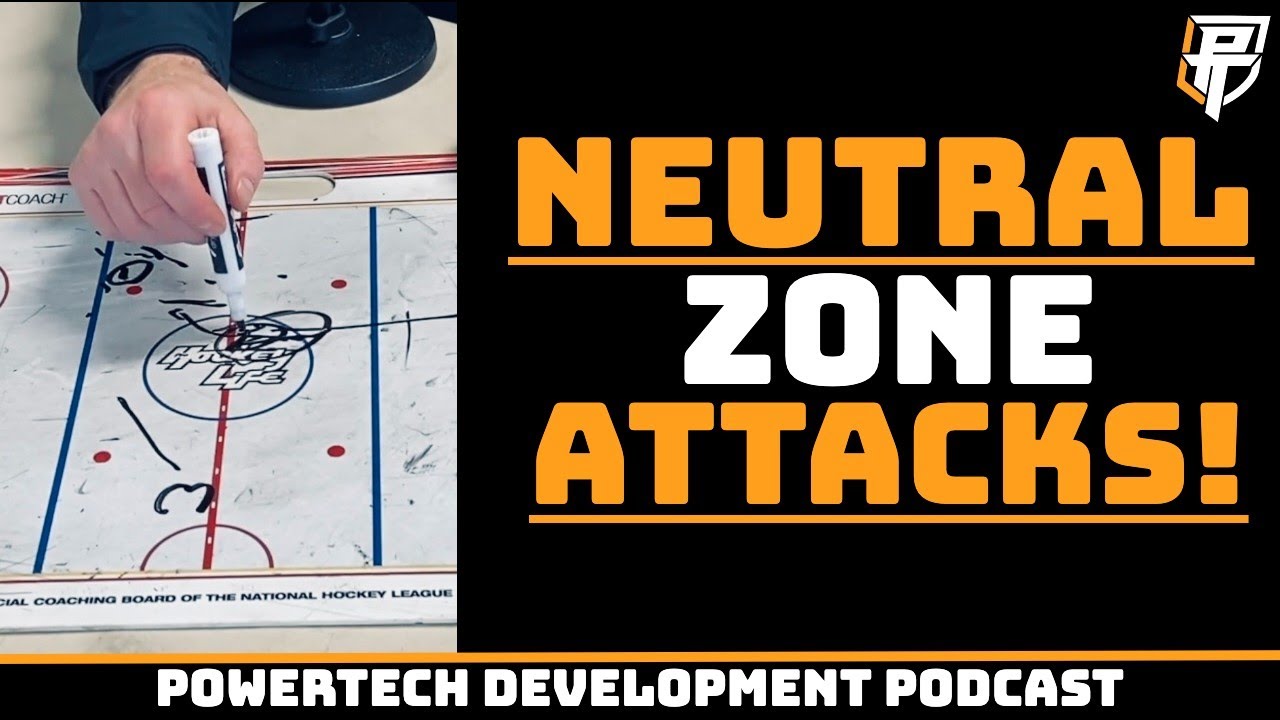 How to ATTACK from the NEUTRAL ZONE? Hockey Strategies YouTube