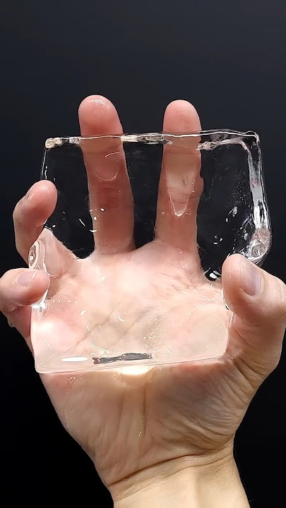 Making a block of perfectly clear ice