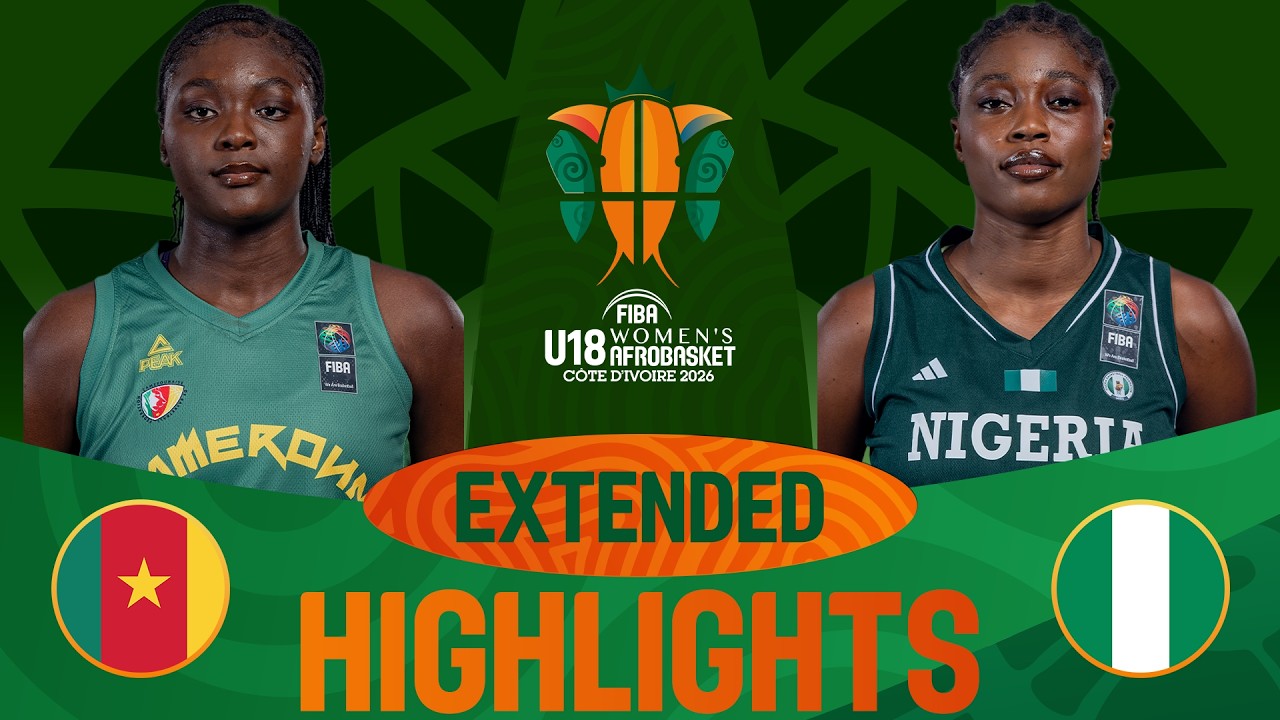 Cameroon ๐จ๐ฒ v Nigeria ๐ณ๐ฌ | Extended Highlights | FIBA U18 Women's AfroBasket 2026