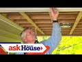 How to Hang a Porch Swing through Vinyl | Ask This Old House