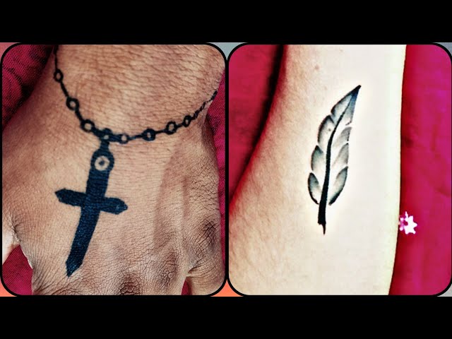 Solid Traditional Rosary Tattoo by Justin Lee. So... |