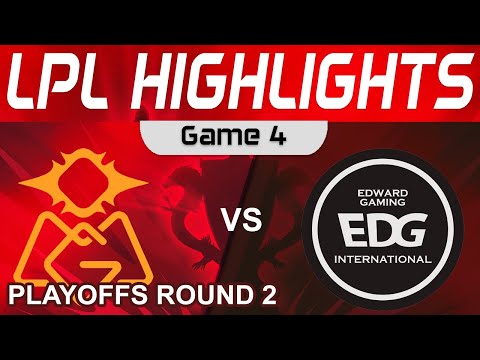 OMG vs EDG Highlights Game 4 LPL Summer Playoffs 2023 Oh My God vs EDward Gaming by Onivia