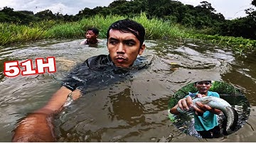 51H Cắm Câu Cá Lóc Bẫy Lươn Đồng | Ngủ Qua Đêm Trên Đầm Lầy 7 MẪU 