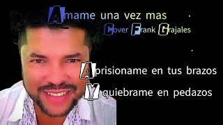 Cover Amame una vez mas ..Frank Grajales