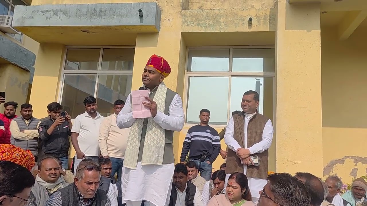 Dholpur News: पूर्व विधायक बीएल कुशवाह ने रखी अपनी मांग First News Dholpur 