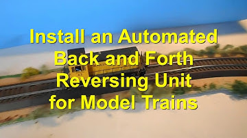 Automatic Reverse Relay for Model Trains