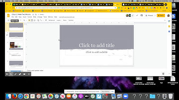 Adding your Screencastify to your Stop Motion Slide Deck