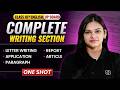 Class 10 English COMPLETE Writing Section UP Board 2026 | Format & Examples