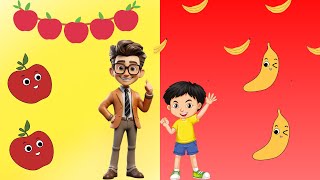 Apples and Bananas song(Muslim version)| Nursery rhymes and kids song| @Littlestars_28