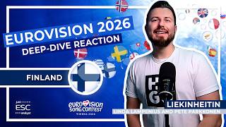 🇫🇮 Most In-Depth Analysis and Reaction to FINLAND in EUROVISION 2026 | Linda and Pete - Liekinheitin