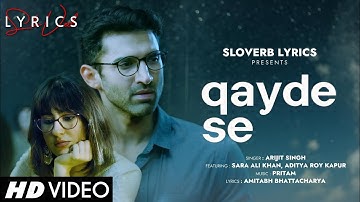 Qayde Se (LYRICS) - Arijit Singh | Anurag B | Pritam, Amitabh Bhattacharya | Metro…In Dino