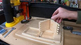 CNC router flat cut dovetails - Take 2