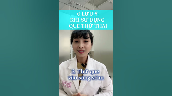 Que thử thai tiếng anh gọi là gì