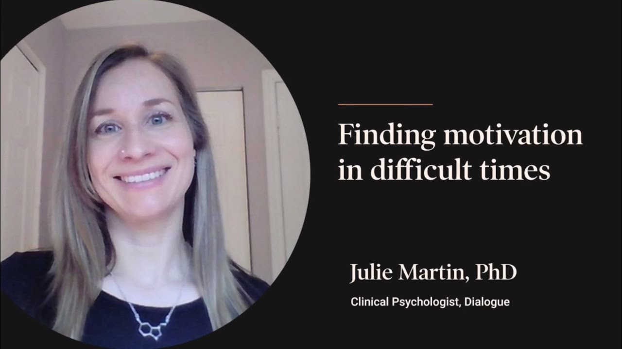 How to find motivation in difficult times - YouTube