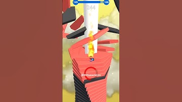 Stack Ball 🏀 3d Gameplay #stackball #shorts #shortsfeed #gaming #satisfying #stackballgame #4