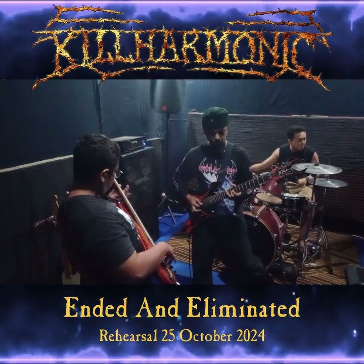 Ended And Eliminated Rehearsal 2024 10 25   KILLHARMONIC #technicaldeathmetal #progressivedeathmetal