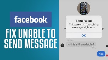 How To Fix Unable To Send Message On Facebook Marketplace (EASY!)