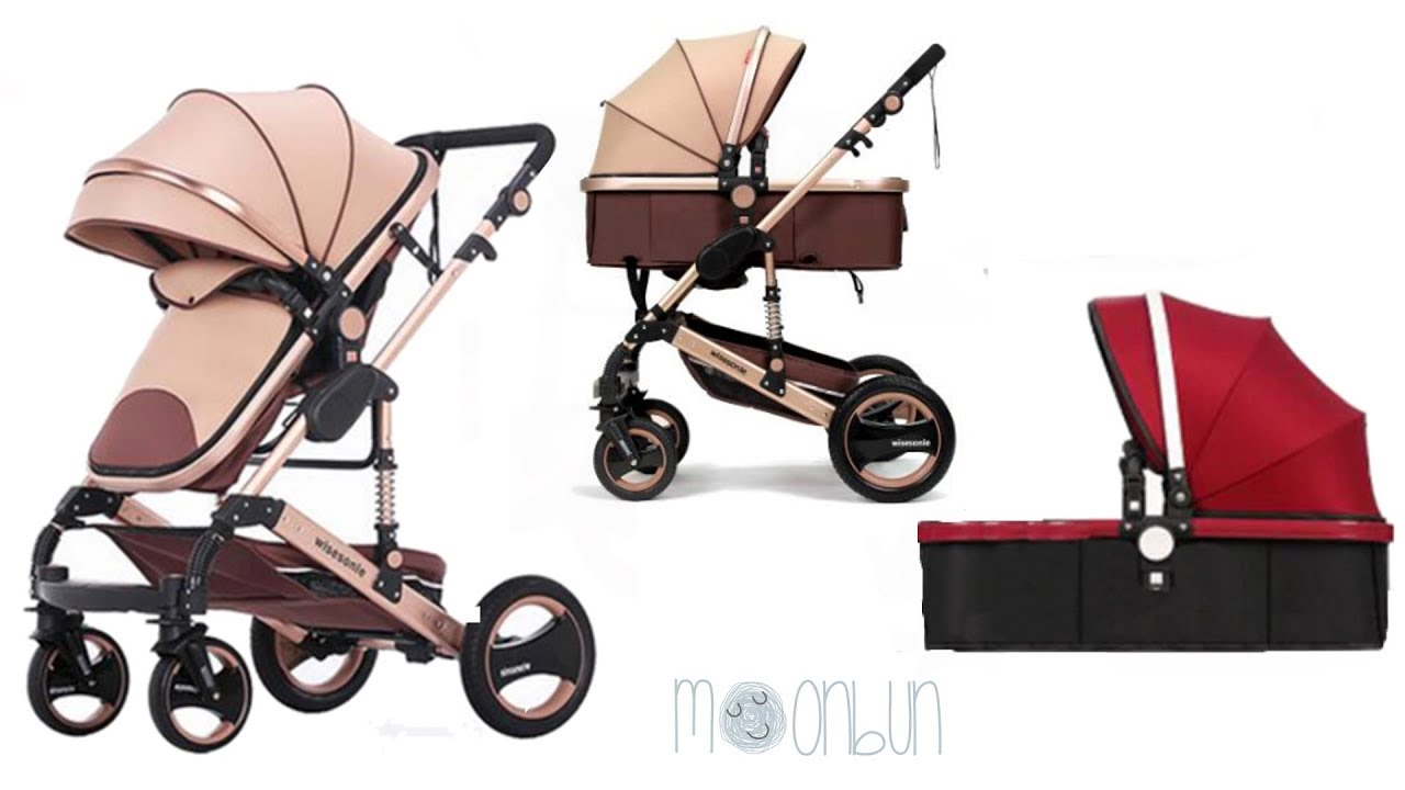 3-in-1 Premium Stroller - Moonbun - YouTube