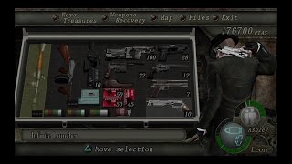 RE4:Fire power test of all magnum use Garrador(in normal mode&all original fire power )