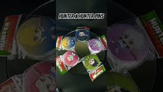 HUNTER X HUNTER PINS #hunterxhunter #hunterhunter #pins #anime #animemerch #animeart