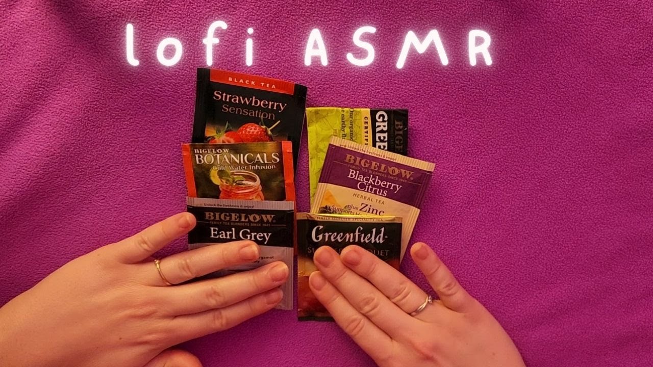 ASMR Tea Collection Part 1 - YouTube