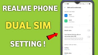 Realme Dual Sim Settings | Dual Sim SettingsRealme | Realme Phone Sim Setting screenshot 3