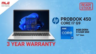 HP PROBOOK 450 G9 CORE i7 12th Gen Unboxing #hp #hpprobook