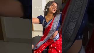 Anbe vaa .Delna Davis hot navel and boobs