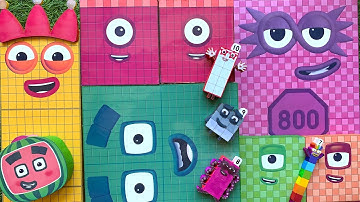 Looking for Numberblocks NEW 10034  Puzzle Tetris Shape ASMR  | Numberblocks Satisfying Video