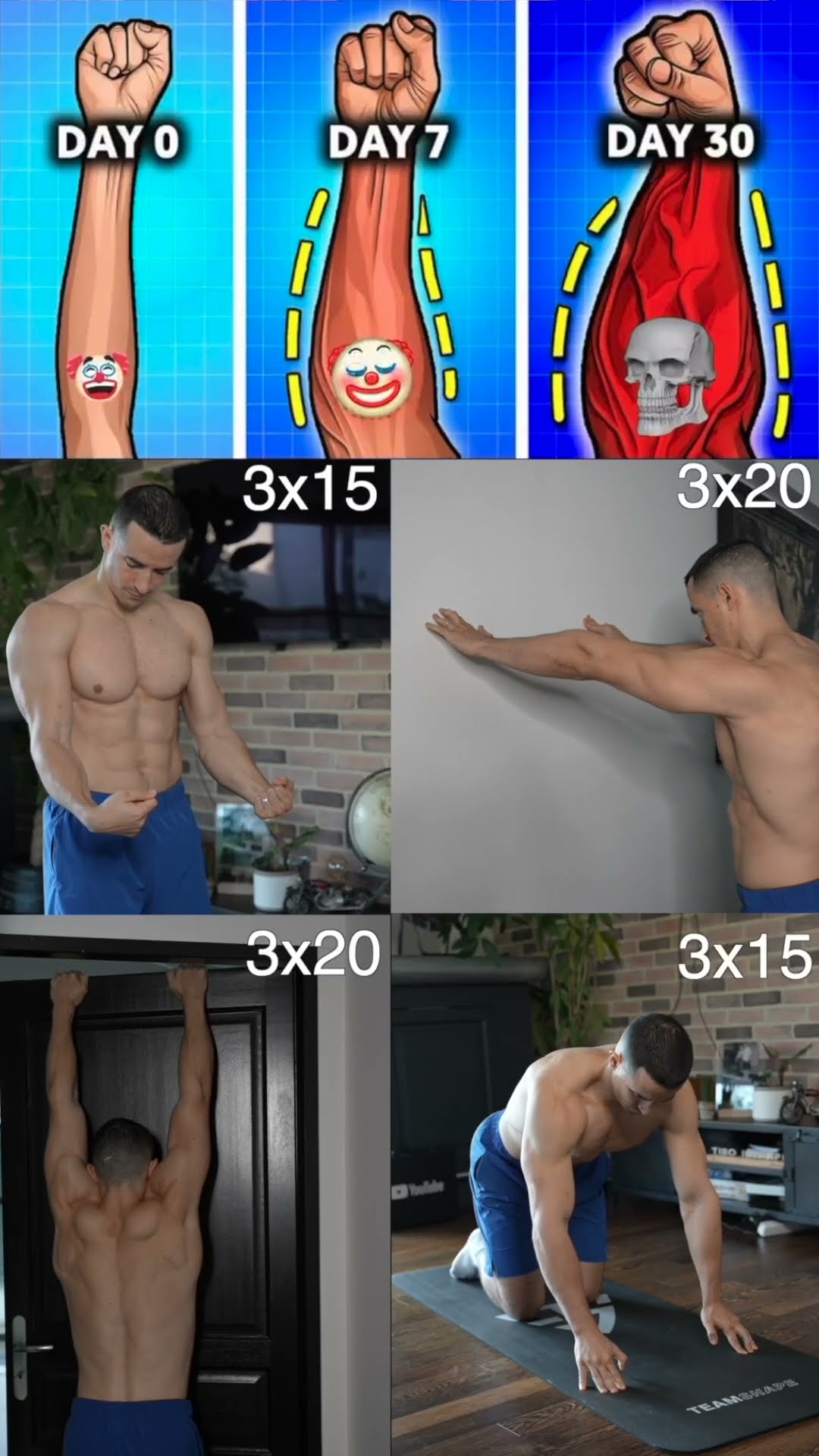 Get bigger forearms exercises at home !! ?