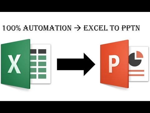 100% PPT Automation from Excel (2016) | How to make life easier? - YouTube