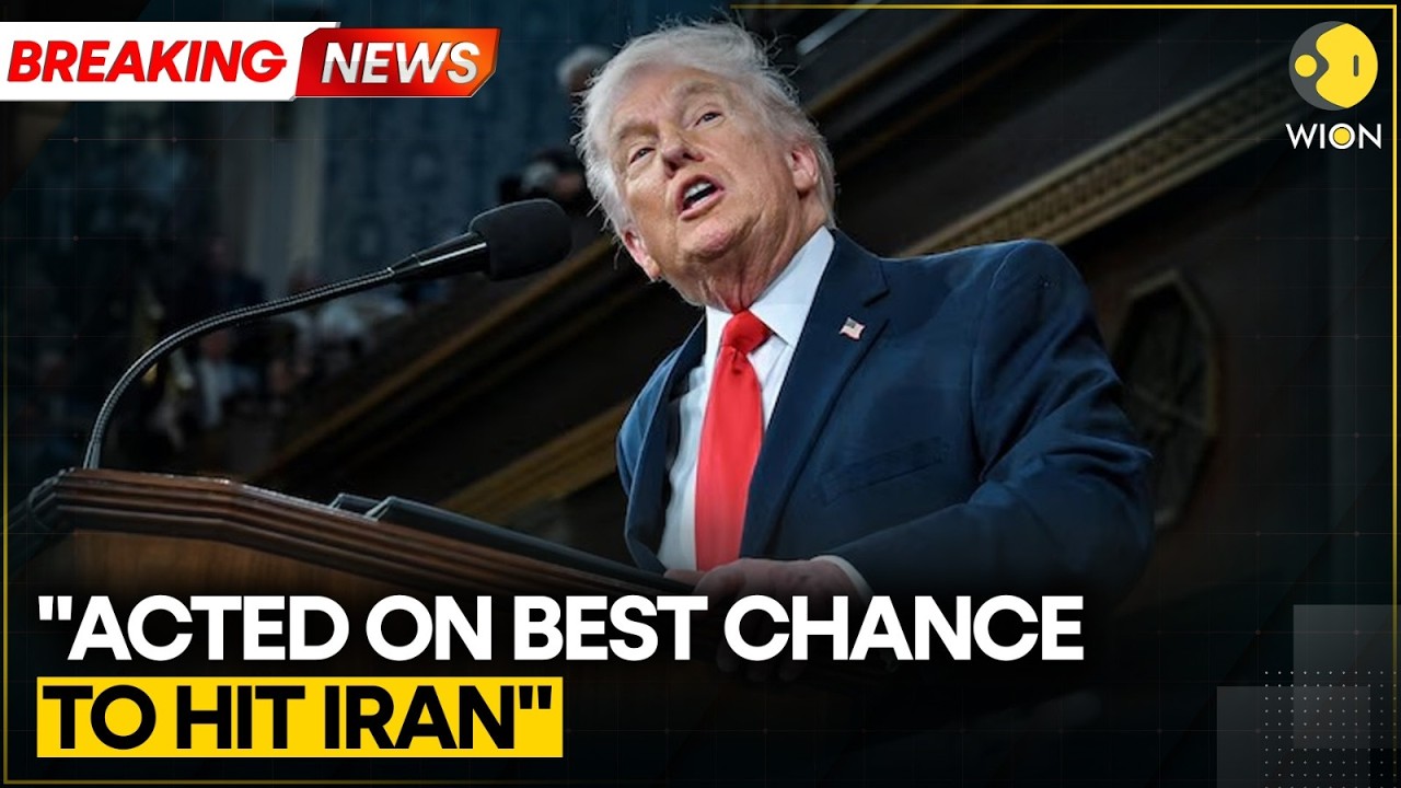US-Israel Attack Iran | Trump: Iran Was Making Weapons to Shield Its Nuclear Facilities | BREAKING