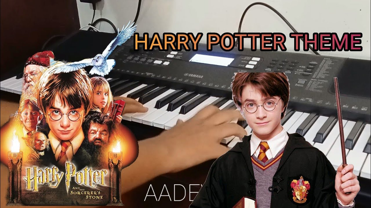 Harry Potter theme music keyboard cover by Aadesh YouTube