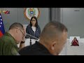 Presidenta (E) junto a organismos de seguridad evalúan las zonas afectadas por fuertes sismos