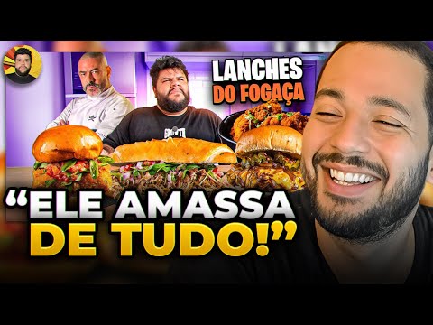 CONHECENDO O MELHOR CUPIM E SANDUICHES DA HAMBURGUERIA DO FOGAÇA! | REACT - THIAGO QUATROQUE