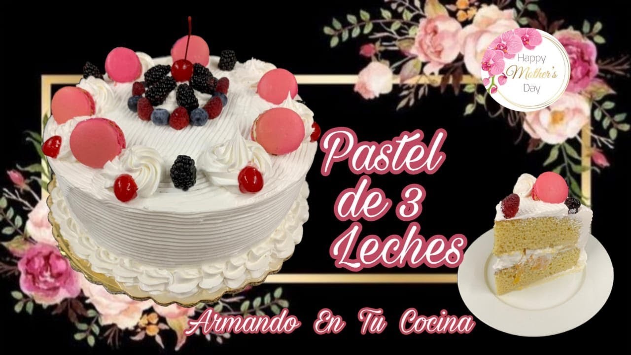 Pastel De Tres Leches En La Estufa Sin Horno