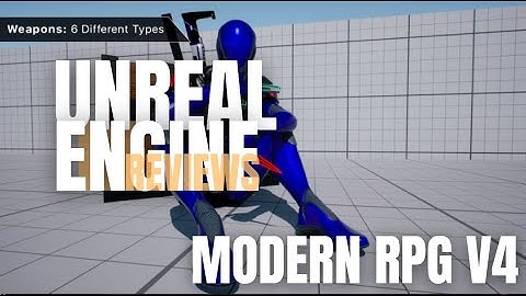 Unreal Engine Marketplace Honest Reviews 2023 Edition : Modern RPG V4