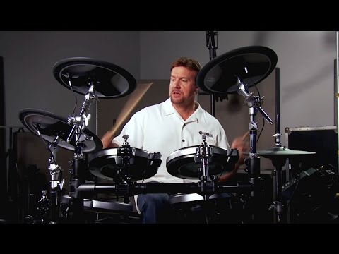 Yamaha DTX700 Series Electronic Drum Kit Performance with Steven Fisher