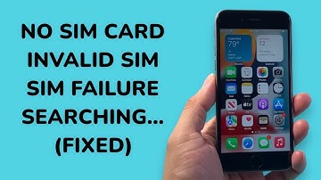 iPhone 6 / 6S Plus: No Service / Searching / No SIM Card / Invalid SIM Failure / SIM Failure (FIXED)