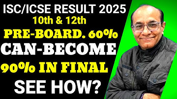 "From 60% in Pre-Board to 90% in ICSE/ISC Final Exams2025: Secrets Revealed!"‎⁨@TejYourGuidingGuru⁩ 