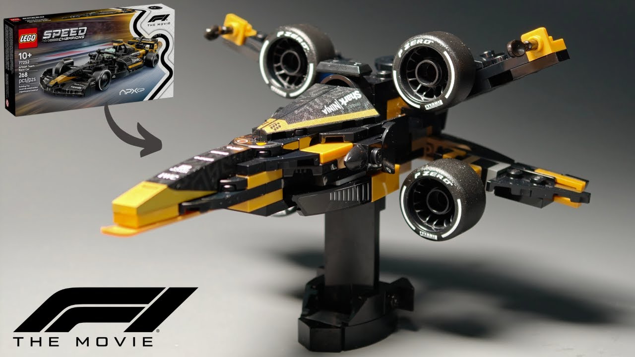 LEGO MOC-246358 APXGP Xwing (77252 Alternate Build) by nopingrid