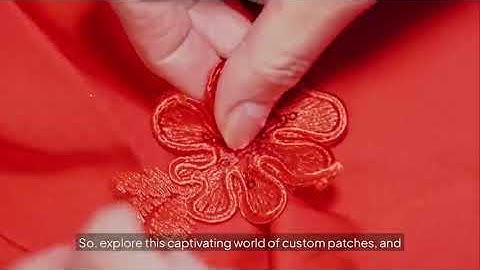 Transform Your Wardrobe with Custom 3D Embroidery Patches!